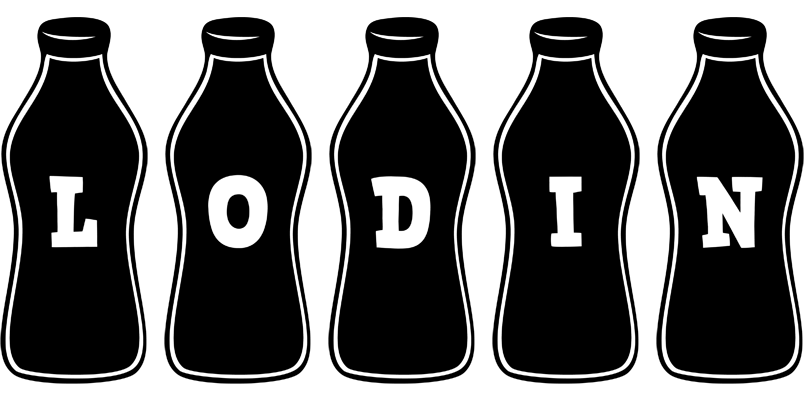 Lodin bottle logo