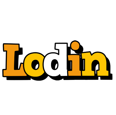 Lodin cartoon logo