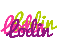 Lodin flowers logo