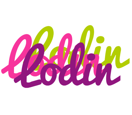 Lodin flowers logo