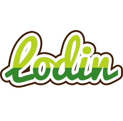 Lodin golfing logo
