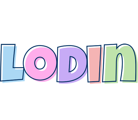 Lodin pastel logo