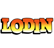 Lodin sunset logo