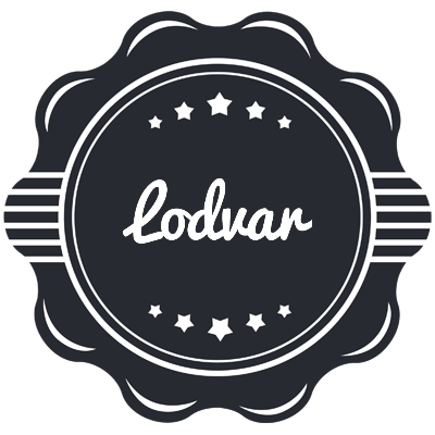 Lodvar badge logo