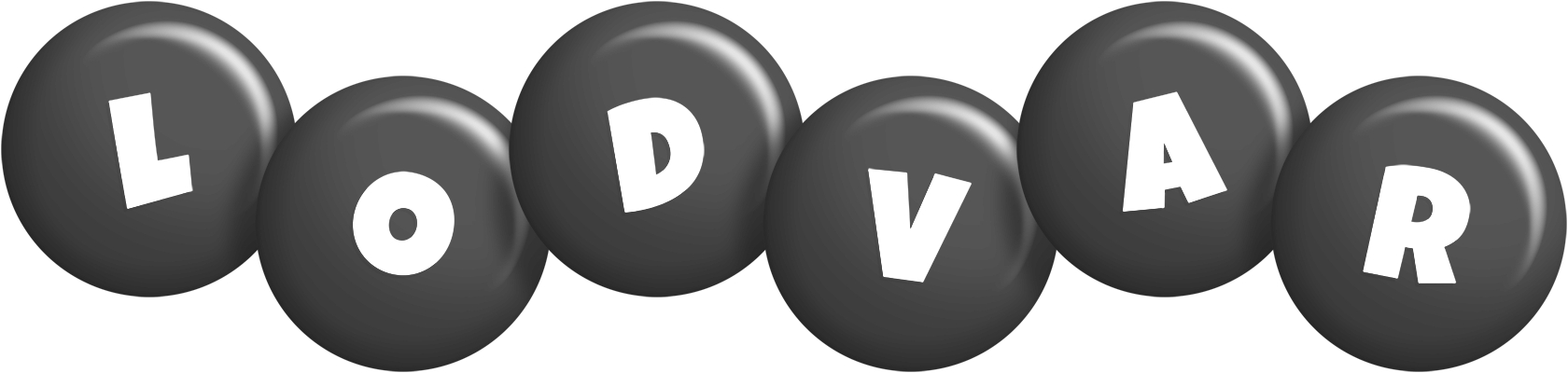 Lodvar candy-black logo