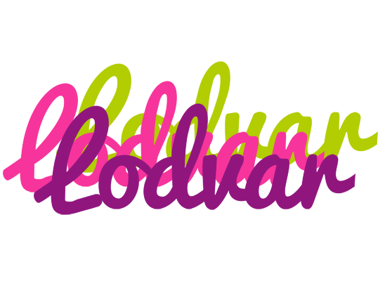 Lodvar flowers logo