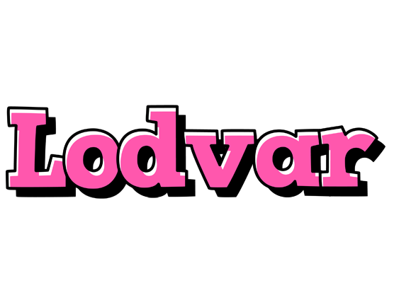 Lodvar girlish logo