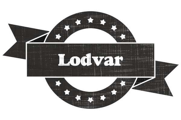 Lodvar grunge logo
