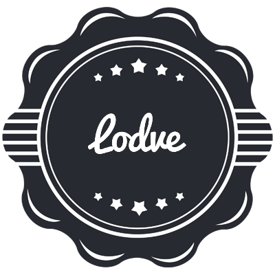 Lodve badge logo