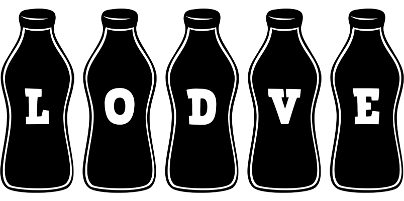 Lodve bottle logo
