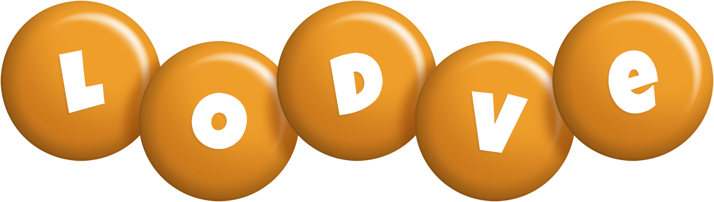 Lodve candy-orange logo