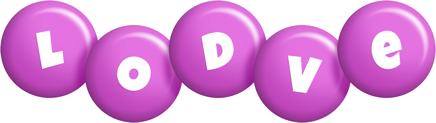 Lodve candy-purple logo