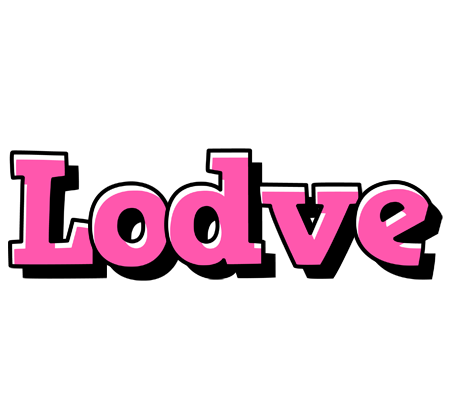 Lodve girlish logo