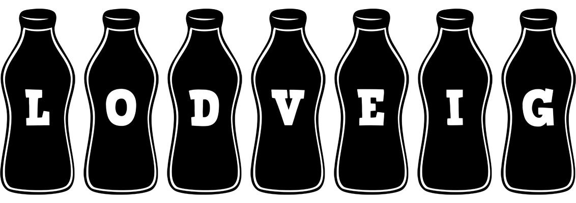 Lodveig bottle logo