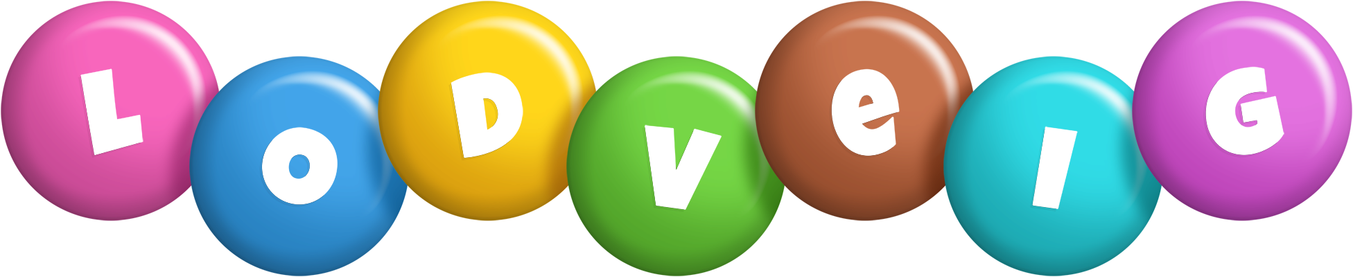 Lodveig candy logo