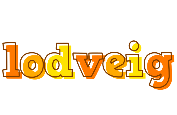 Lodveig desert logo