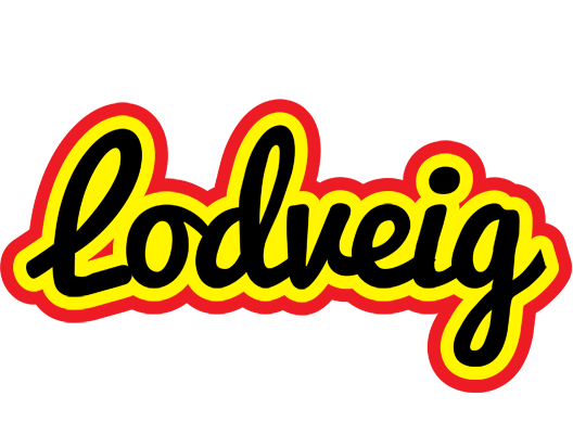 Lodveig flaming logo
