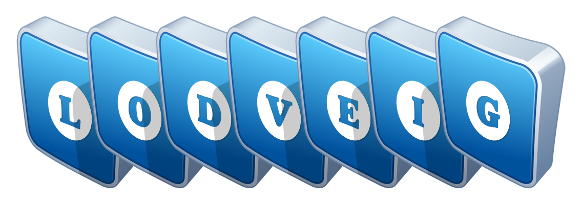 Lodveig flippy logo