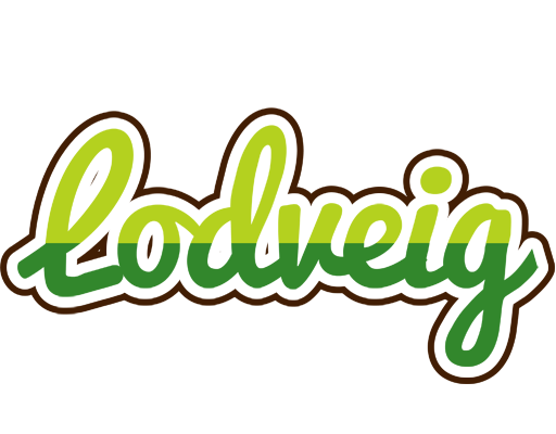 Lodveig golfing logo