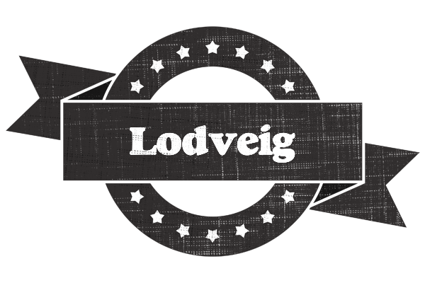 Lodveig grunge logo