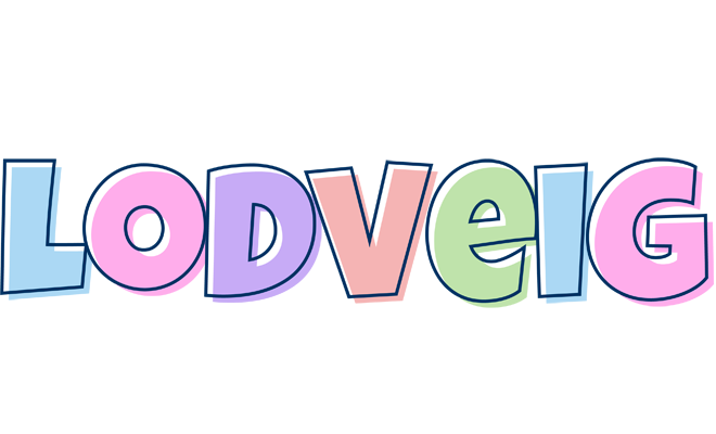 Lodveig pastel logo