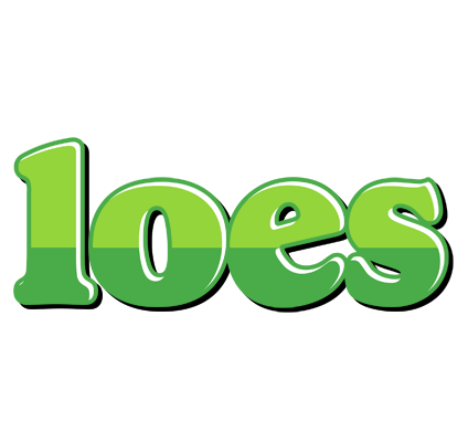 Loes apple logo