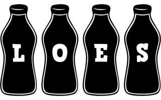 Loes bottle logo