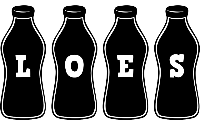 Loes bottle logo