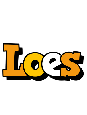 Loes cartoon logo