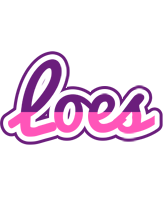 Loes cheerful logo