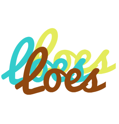 Loes cupcake logo