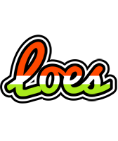 Loes exotic logo