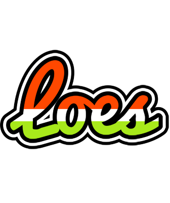 Loes exotic logo