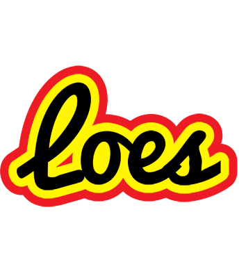 Loes flaming logo