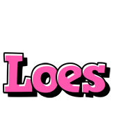 Loes girlish logo