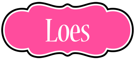 Loes invitation logo