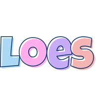 Loes pastel logo