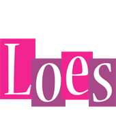 Loes whine logo