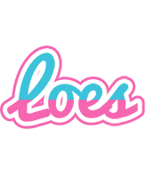 Loes woman logo