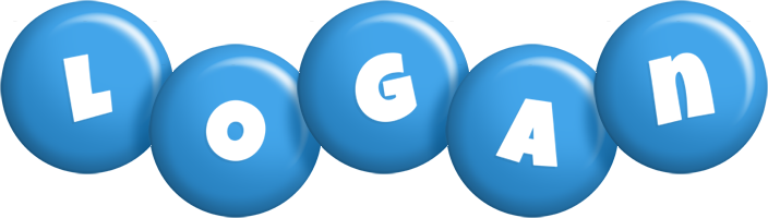 Logan candy-blue logo