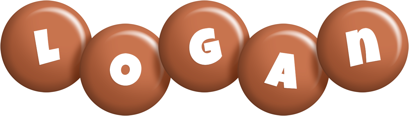 Logan candy-brown logo
