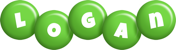 Logan candy-green logo