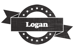 Logan grunge logo