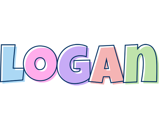 Logan pastel logo