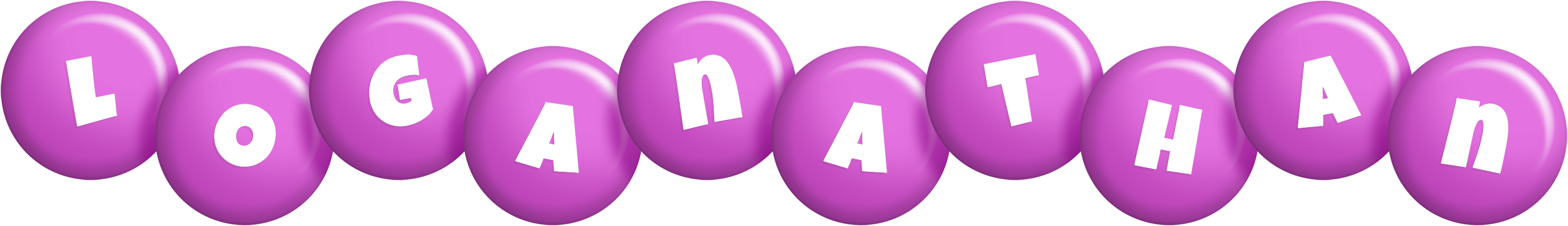 Loganathan candy-purple logo