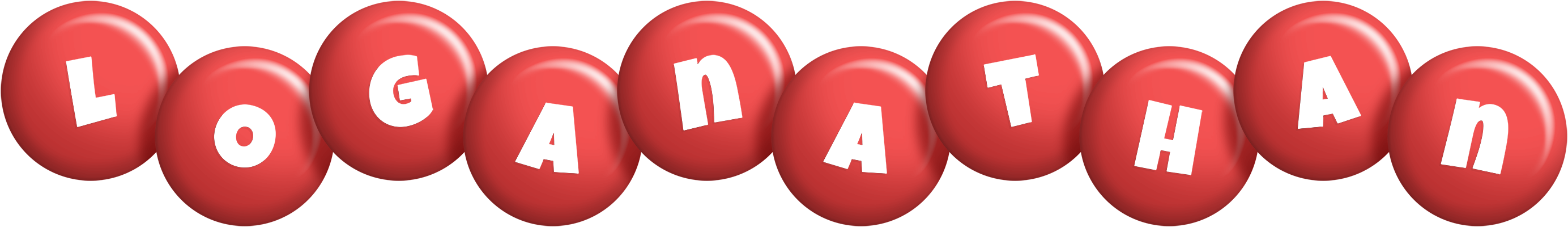 Loganathan candy-red logo