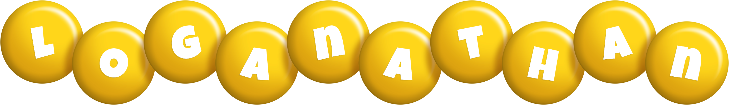 Loganathan candy-yellow logo