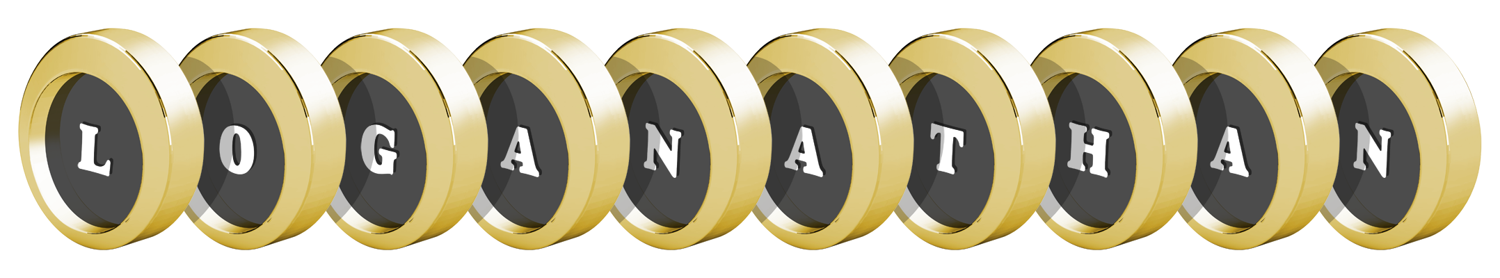 Loganathan gold logo