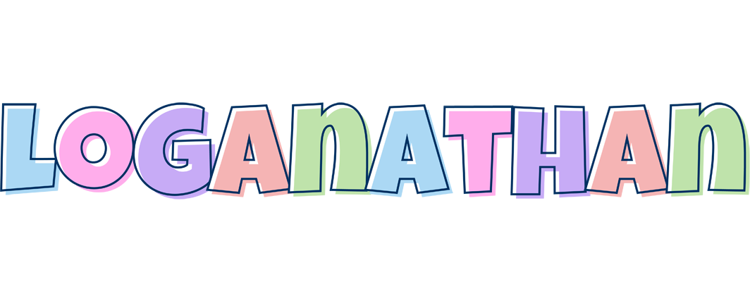 Loganathan pastel logo