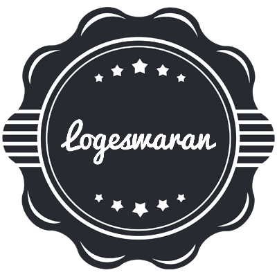 Logeswaran badge logo